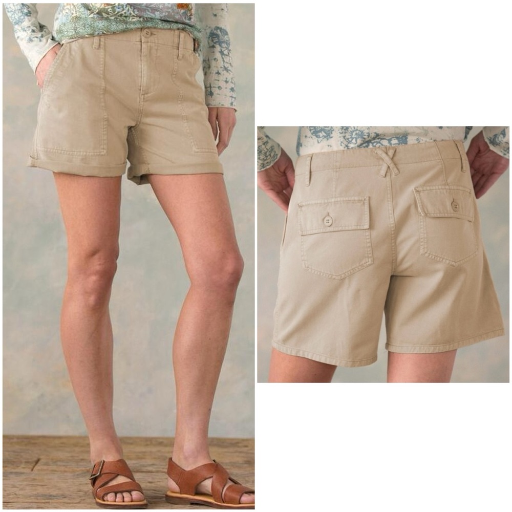 EUC Sanctuary Sundance Catalog Real Khaki Tessa Army Shorts